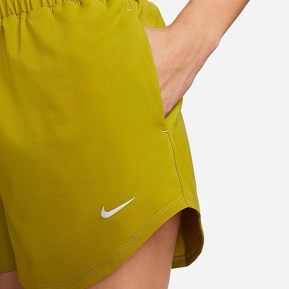 NWT Nike One Dri-FIT Ultra High-Waisted 3" Brief-Lined Shorts M Moss $45 MSRP - Picture 7 of 16